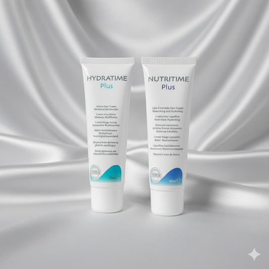 HYDRATIME® & NUTRITIME® PLUS DUO PACK - Experience Lasting Relief from Dry Skin